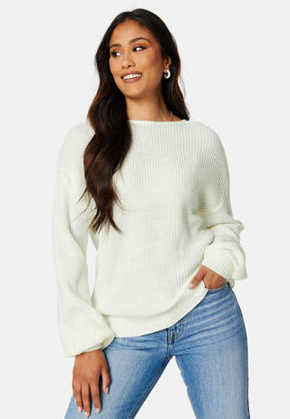 Oa Rev V-Neck Lace Knit