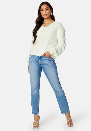 Oa Rev V-Neck Lace Knit