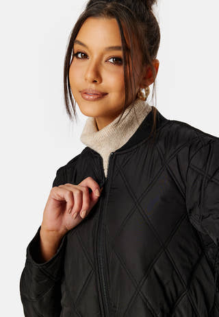 Quila New L/S Highlow Quilted