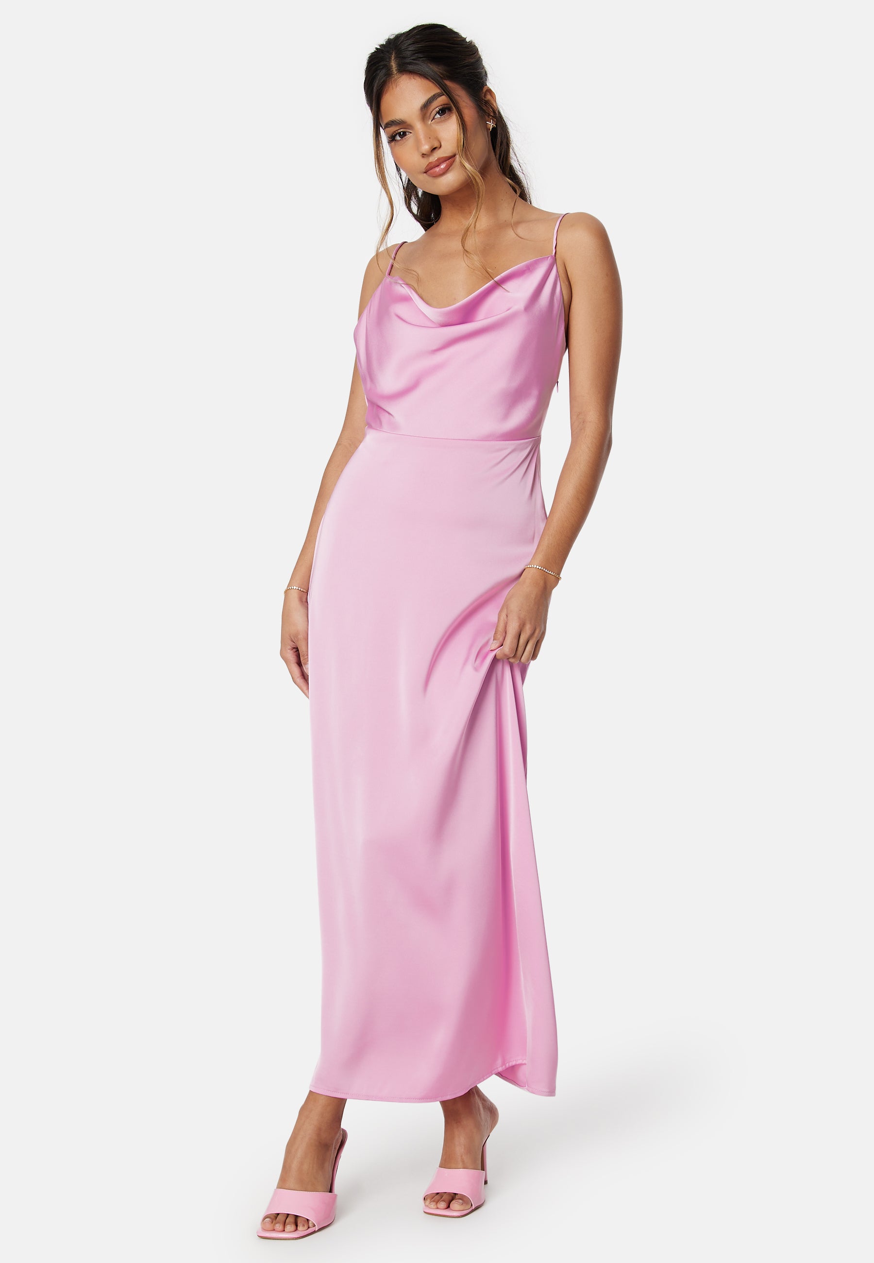 Vila – Viravenna Strap Ankle Dress – Bridesmaid dresses – Pink