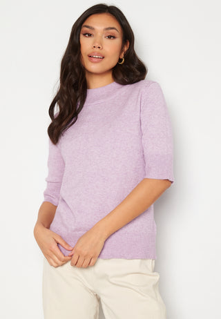 Ril Crew Neck 2/4 Knit Top