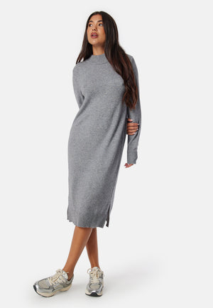 Viril Crew Neck Midi Kjole