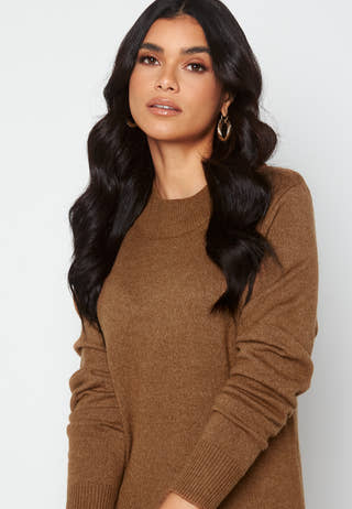 Ril Crew Neck Midi Dress