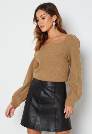 Ril L/S Detail Knit Top