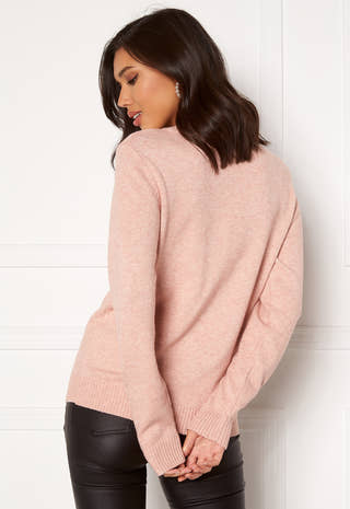 Viril O-neck L/S Knit Top