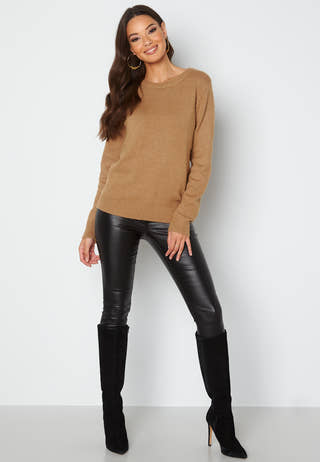 Viril O-neck L/S Knit Top