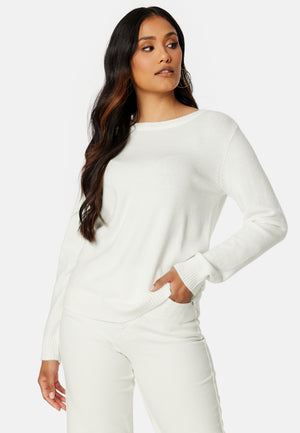 Viril O-neck L/S Knit Top