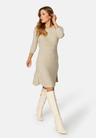 Sachin 3/4 Skater Knit Dress