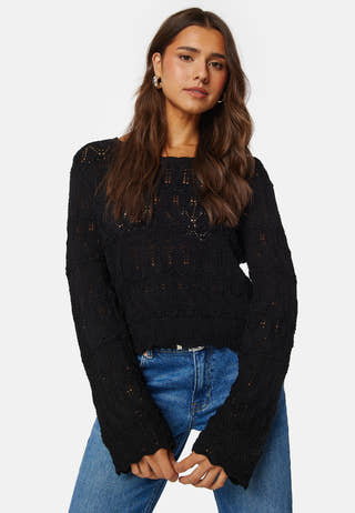 Tvillos O-Neck Knit Top