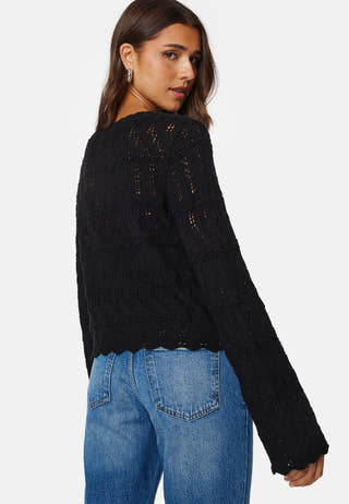 Tvillos O-Neck Knit Top