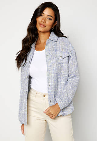 Tweeda L/S Shacket