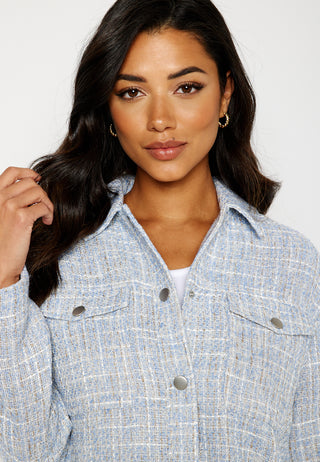 Tweeda L/S Shacket