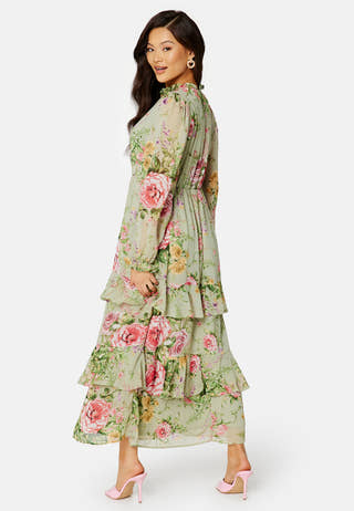 Ura Layer Ruffle Dress