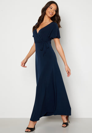 Vallea Tie S/S Ankle Dress