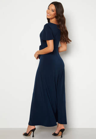Vallea Tie S/S Ankle Dress