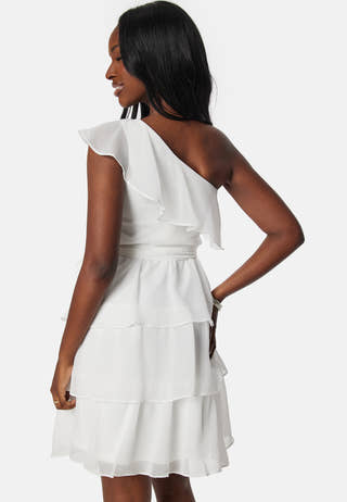 Viabbelone flounce short dress