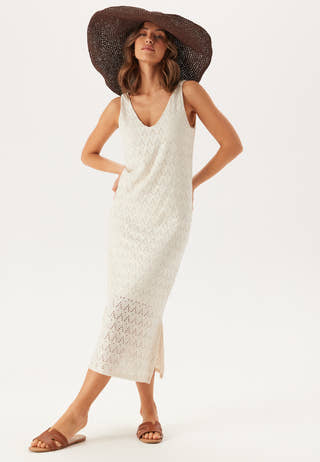 Viamalina V-neck S/L MIDI DRES