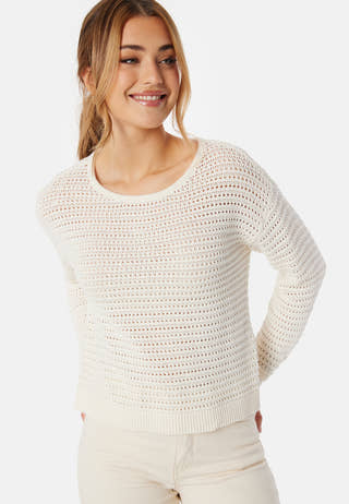 Vibellisina Boatneck L/S Knit Top