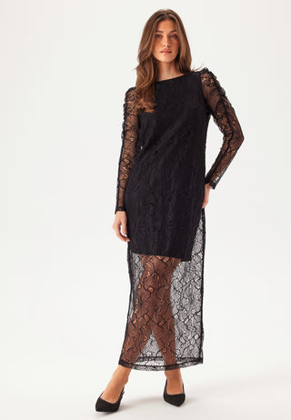 Vibiana Lace L/S ANKLE DRESS A