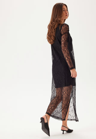Vibiana Lace L/S ANKLE DRESS A