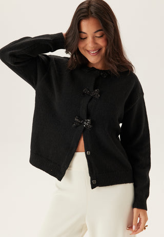 Vibrianna O-neck L/S Bow Knit