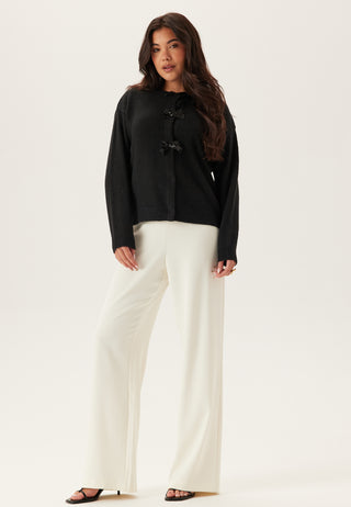 Vibrianna O-neck L/S Bow Knit