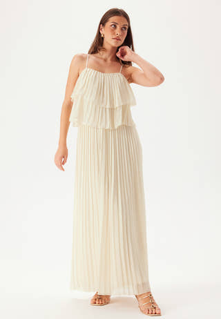 Vichiffon Singlet Pleats Dress