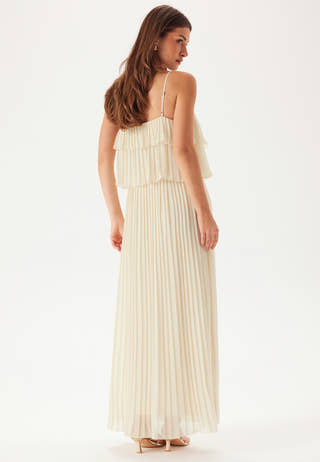 Vichiffon Singlet Pleats Dress