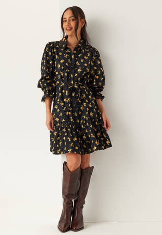 Viclo Yle L/S SHIRT DRESS