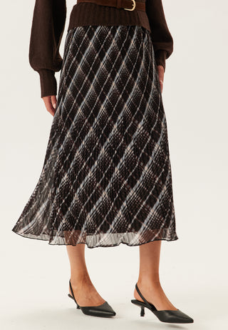 Vidaliana Kika Hw Midi Plissé Skirt