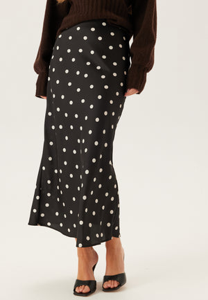 Viellette High Waist Midi Skjørt