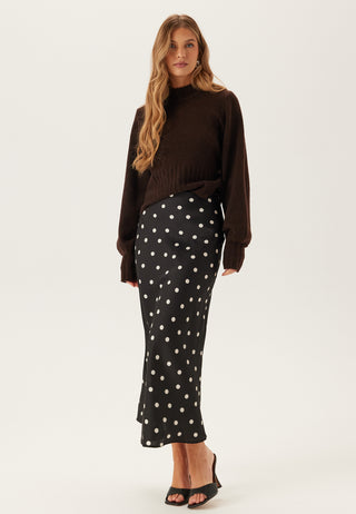 Viellette High Waist Midi Skjørt