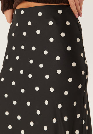 Viellette High Waist Midi Skjørt