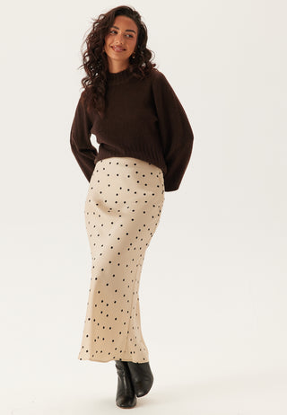 Viellette Hw Midi Skirt