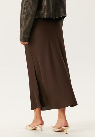 Viellette High Waist Midi Skjørt