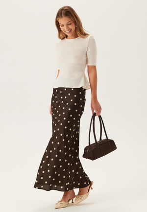 Viellette High Waist Midi Skjørt