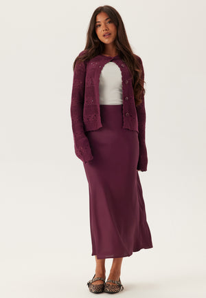 Viellette High Waist Midi Skjørt
