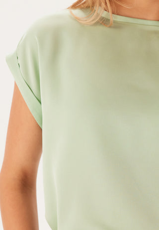 Viellette S/S Satin Top