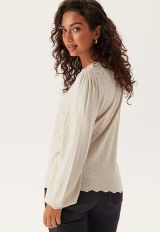 Viemi O-neck L/S KNIT TOP KNIT