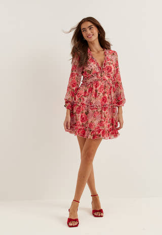 Viemsa L/S SHORT DRESS