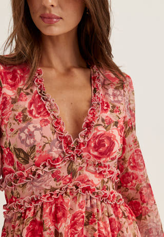 Viemsa L/S SHORT DRESS