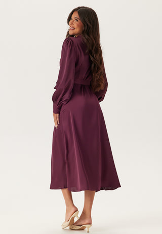 Vienna Ravenna L/S Ankle Wrap Dress