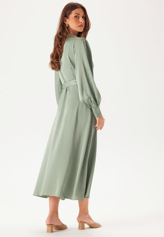 Vienna Ravenna L/S Ankellang Omslagskjole