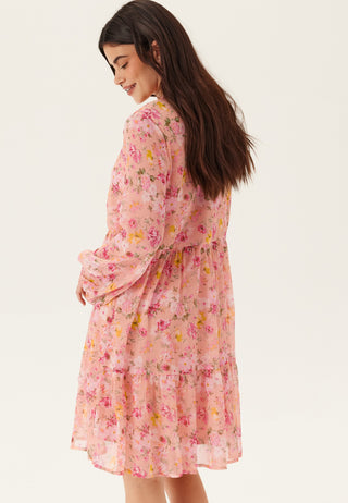 Vifalia L/S TIE V-NECK DRESS