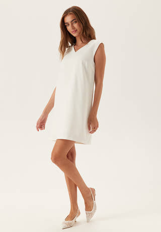 Vigery V-neck S/L SHORT DRESS