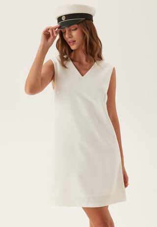 Vigery V-neck S/L SHORT DRESS
