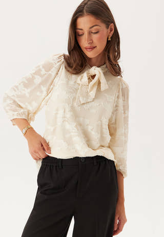 Viharmonia Tie Neck 3/4 Top