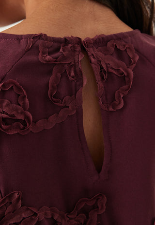 Vihulda O-neck Langermet Topp