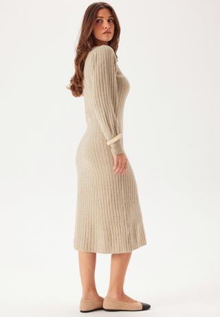 Vijacia O-neck L/S RIB KNIT MI