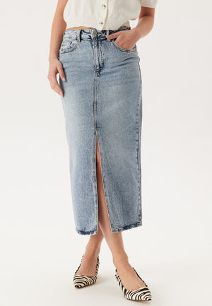 Vijaf Hw Midi Denim Skirt-noos
